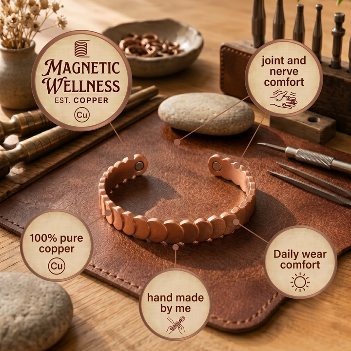 Patricia's Surf Copper Bracelet