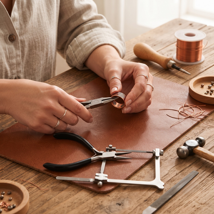 Patricia's Trace Copper Ring
