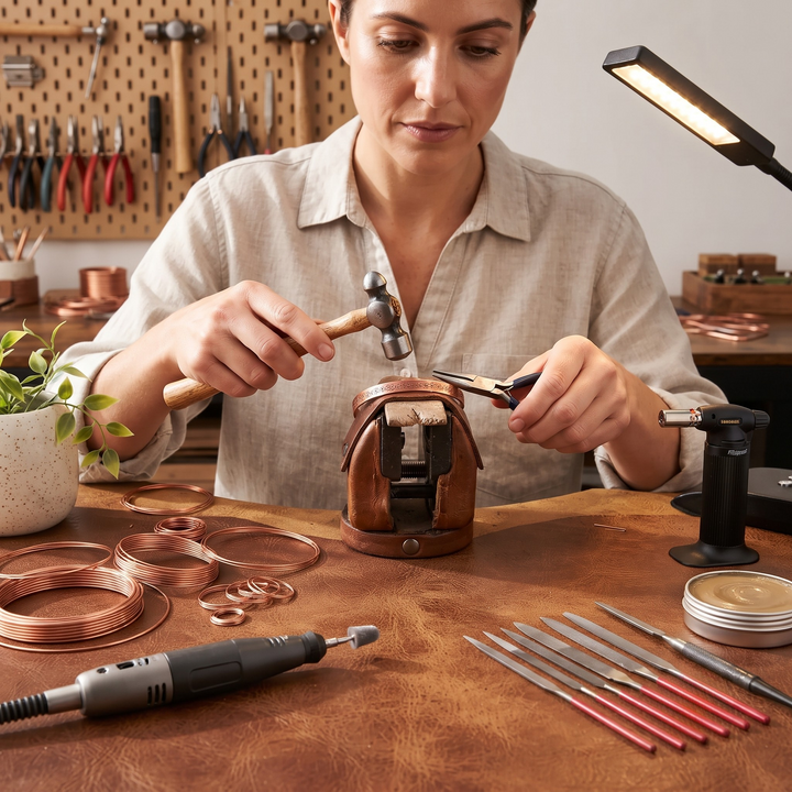 Patricia's Eave Copper Bracelet