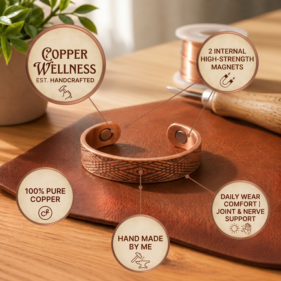 Patricia's Trace Copper Ring