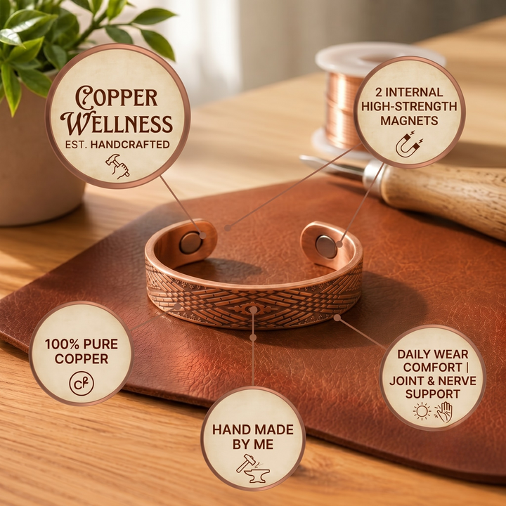 Patricia's Trace Copper Ring