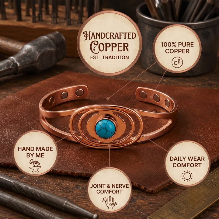 Patricia's Tarn Copper Bracelet