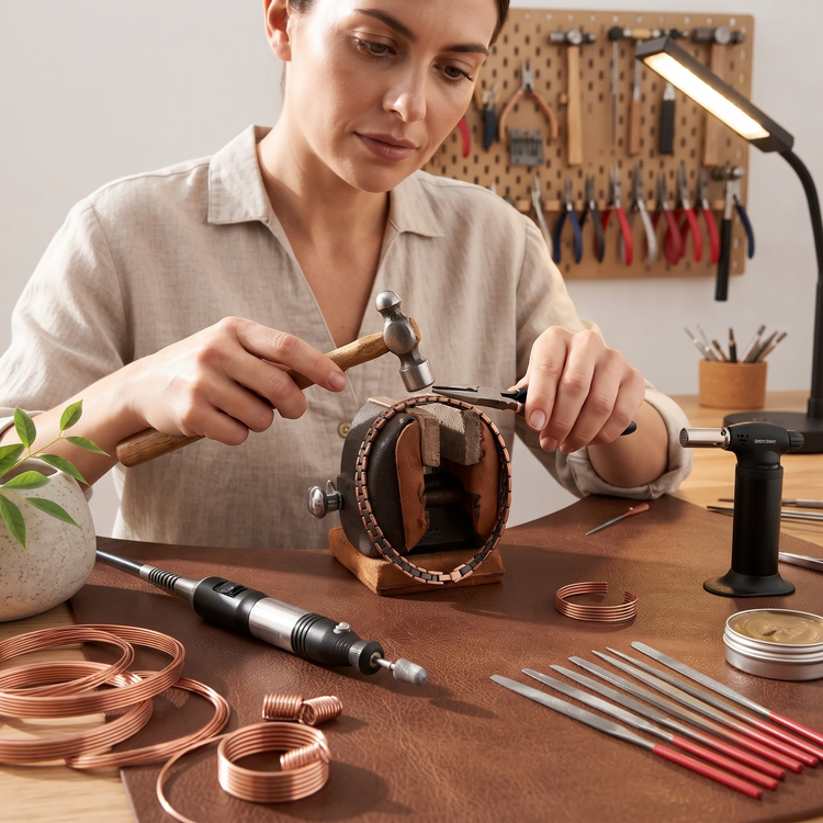 Twist Copper Necklace