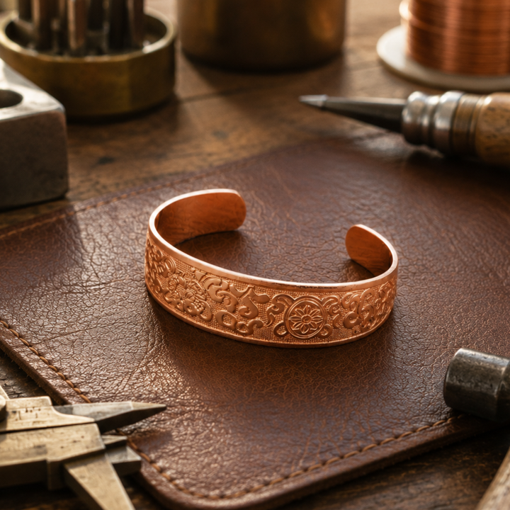 Patricia's Relic Copper Bracelet