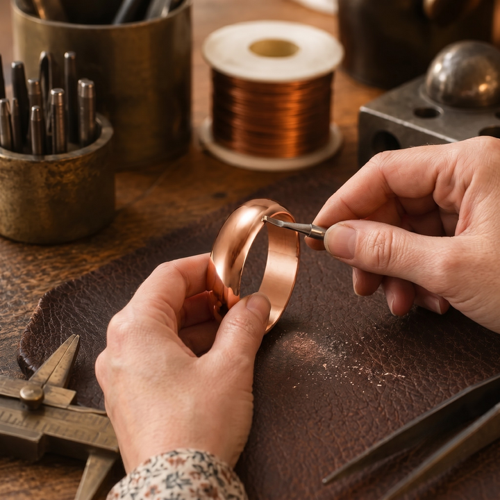 Patricia's Plain Copper Ring