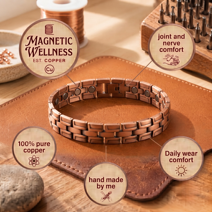 Patricia's Vault Men's Copper Bracelet