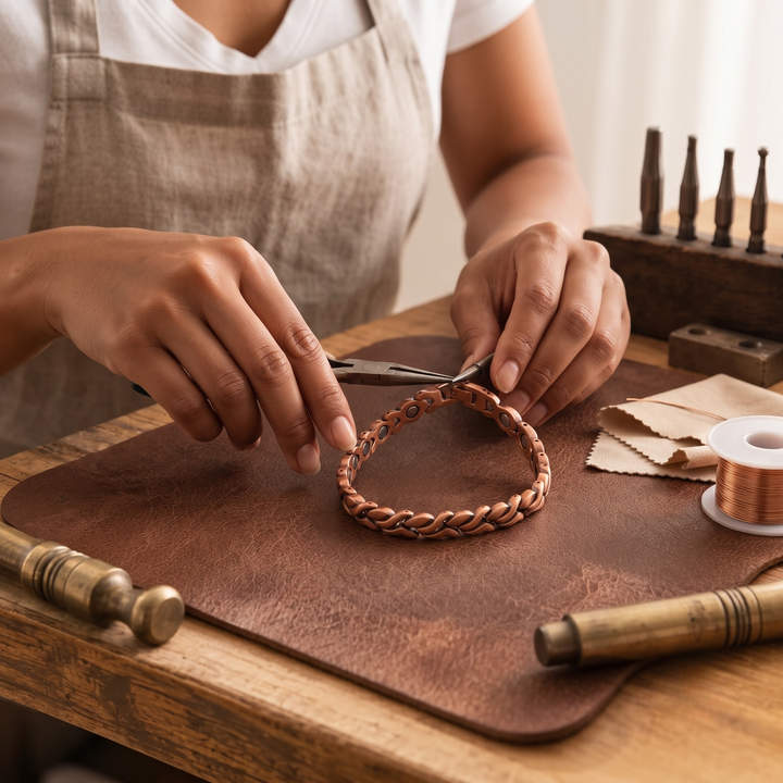Patricia's Knoll Copper Anklet