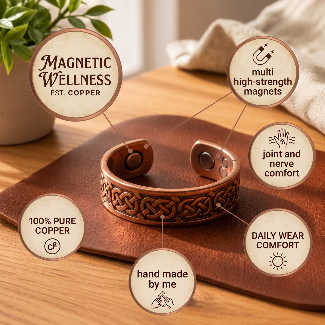 Patricia's Bracken Copper Ring