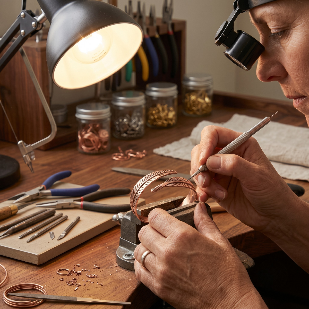 Taproot Copper Bracelet