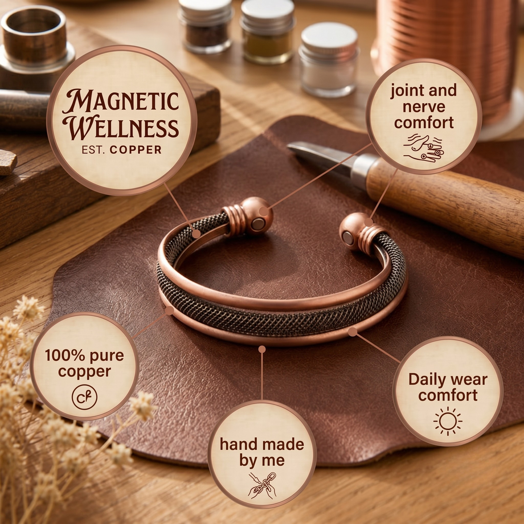 Patricia's Mound Copper Bracelet