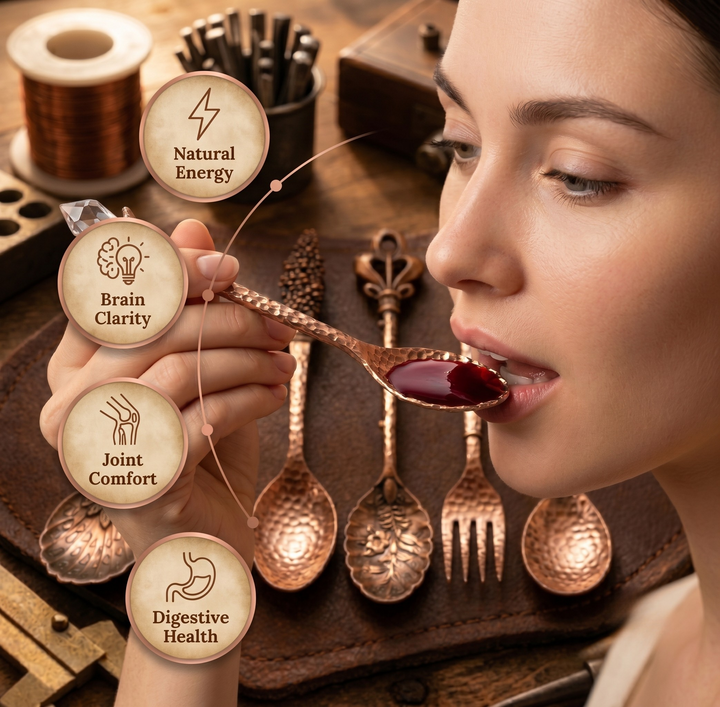 Patricia's Copper Cutlery Set