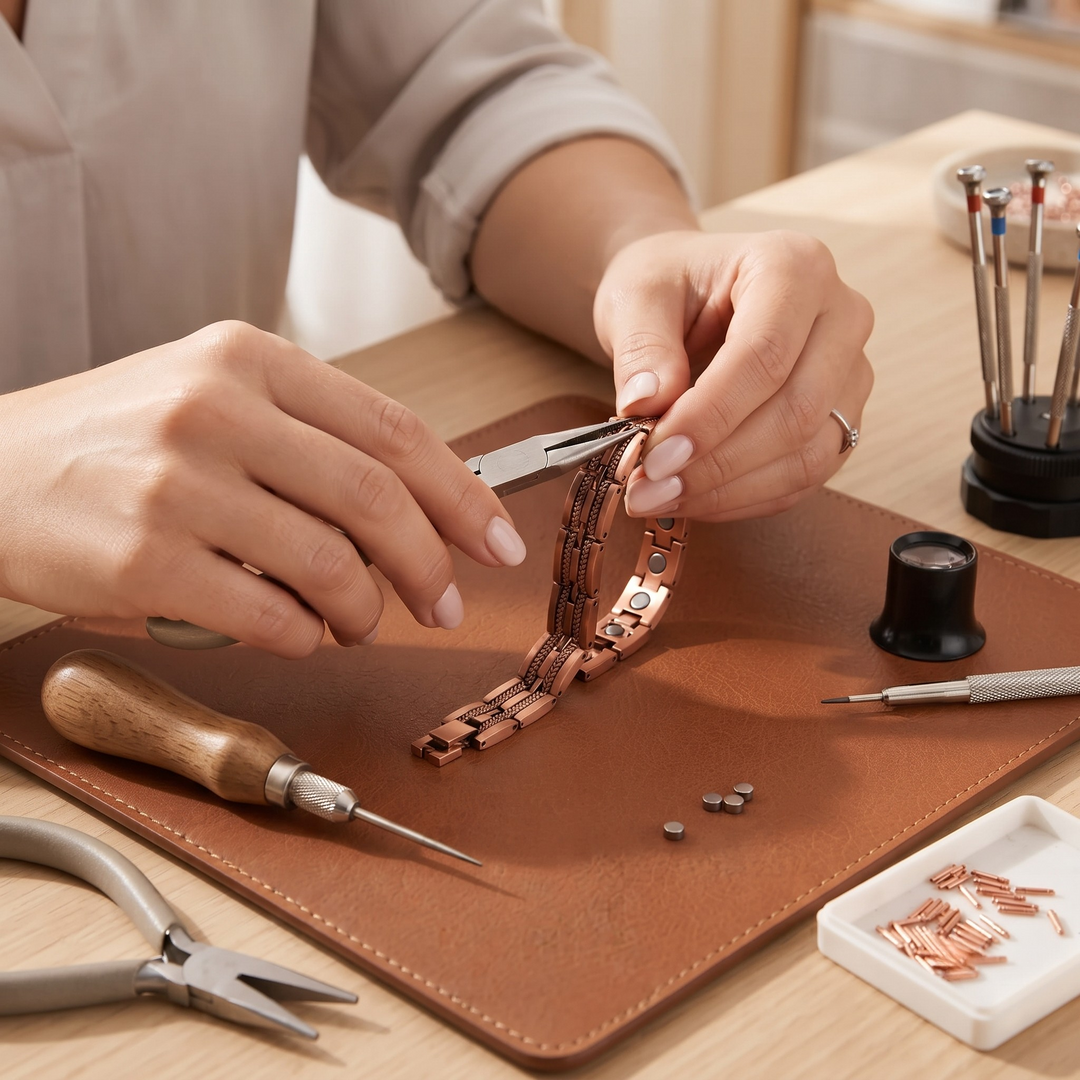 Patricia's Hatch Men's Copper Bracelet