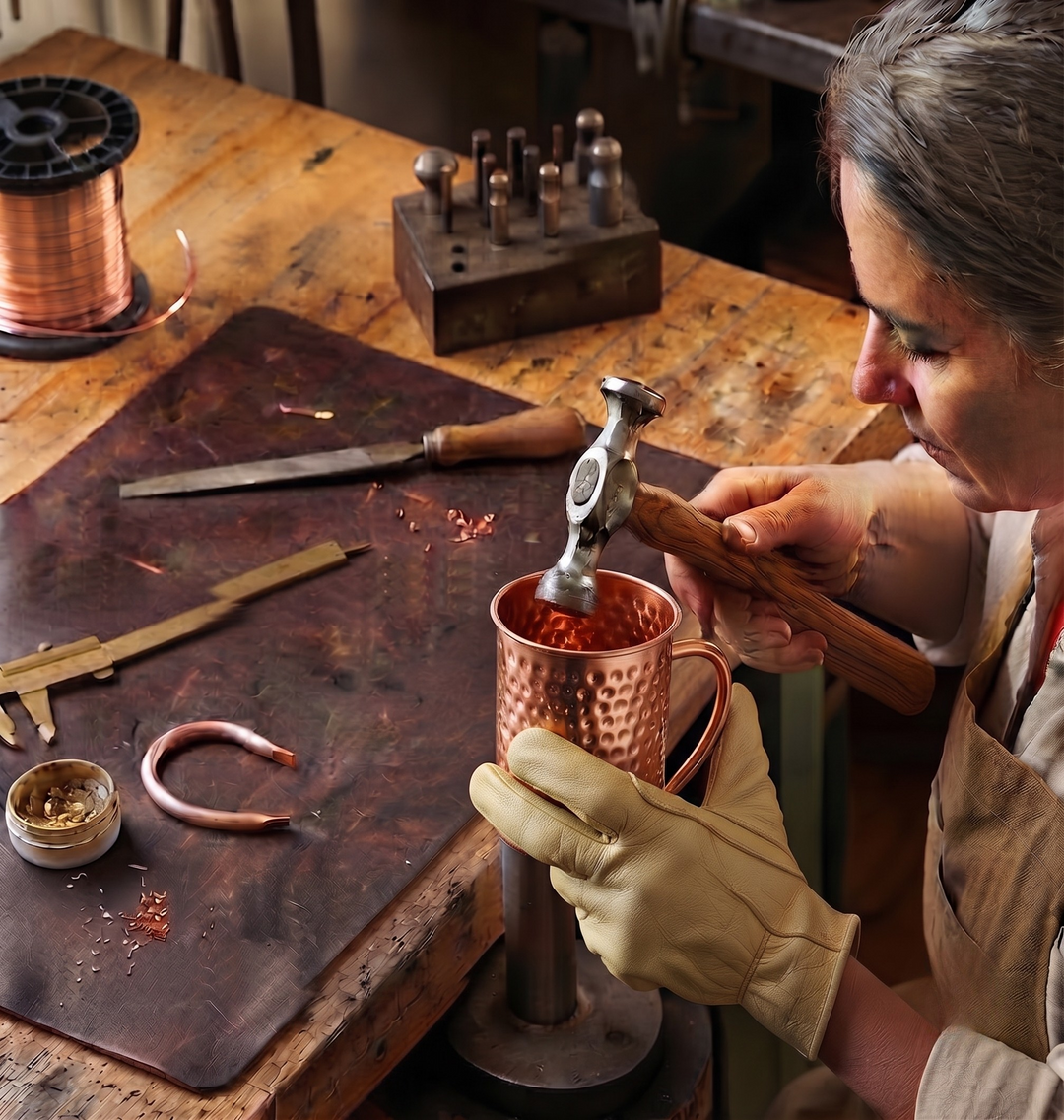 Patricia's Copper Mug 400ml