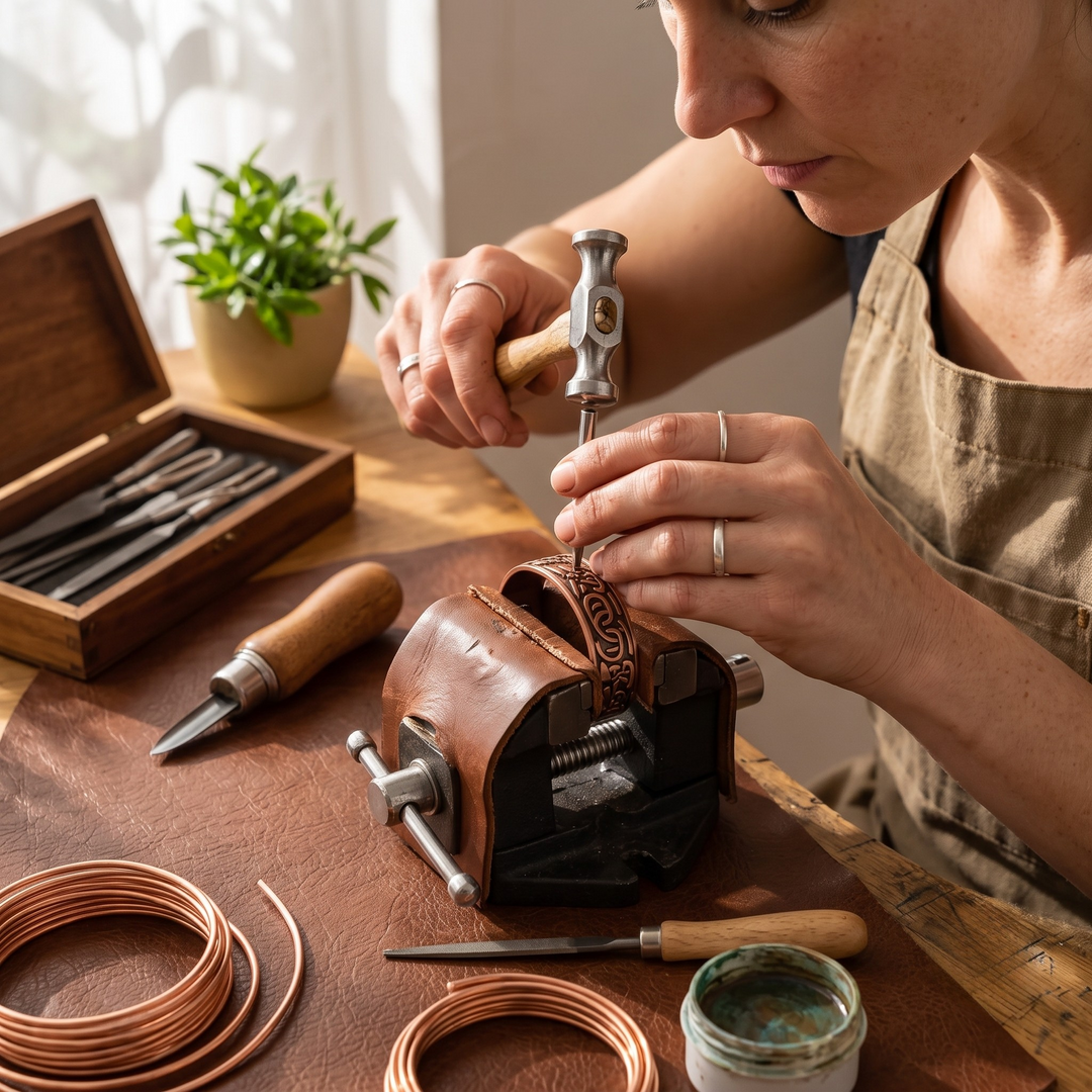 Patricia's Nub Copper Ring
