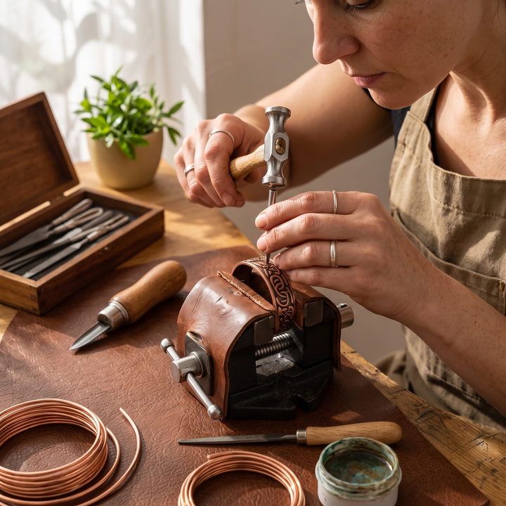 Patricia's Nub Copper Ring