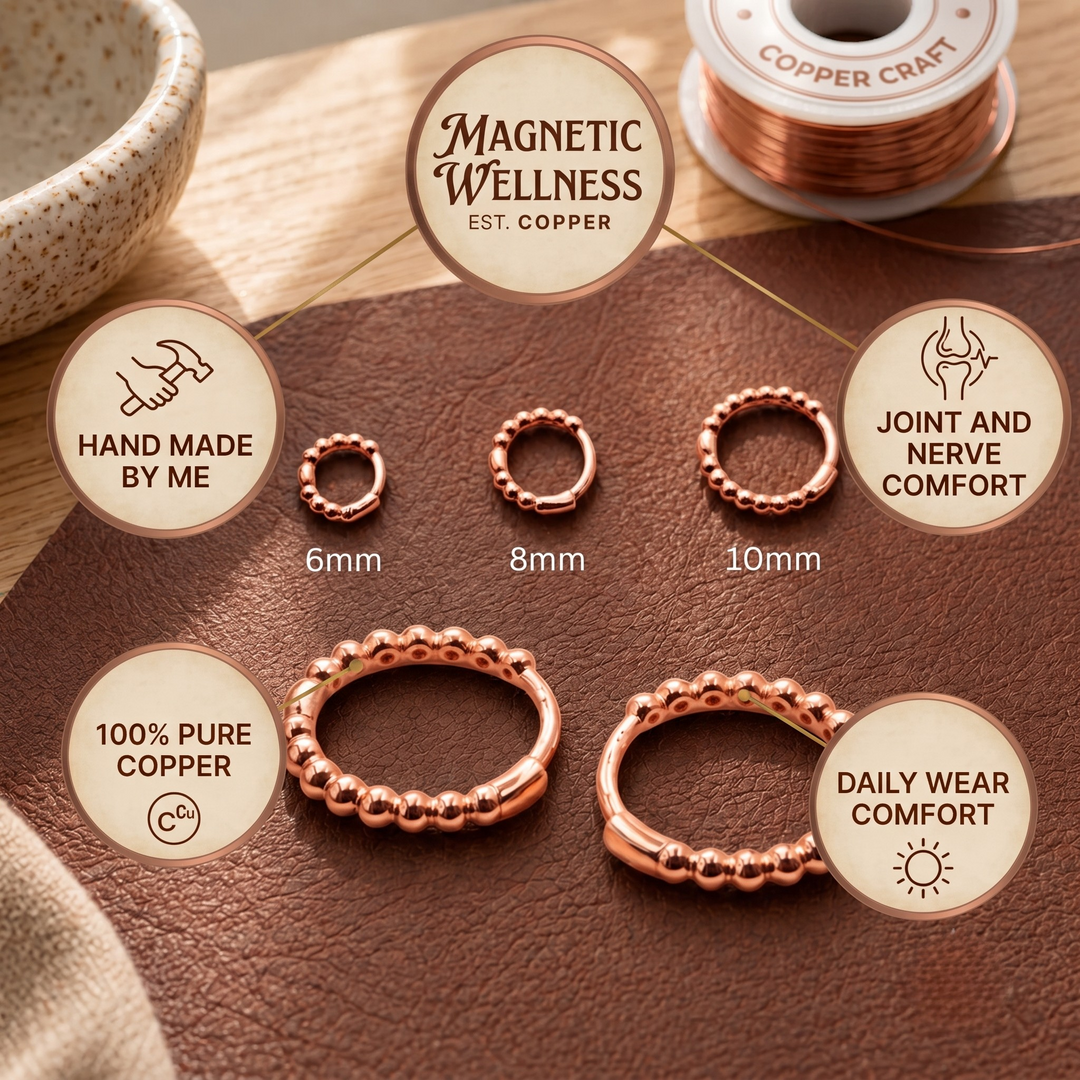 Patricia's Smal Copper Earrings