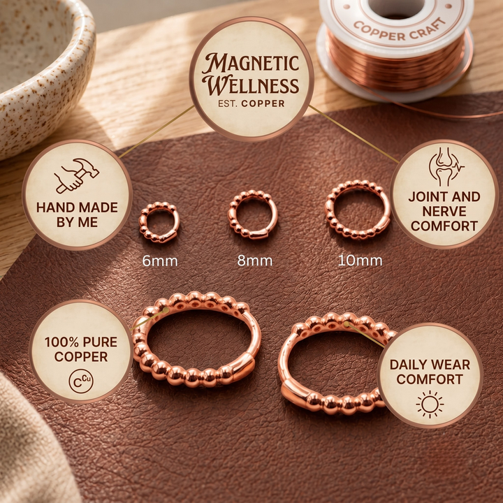 Patricia's Smal Copper Earrings