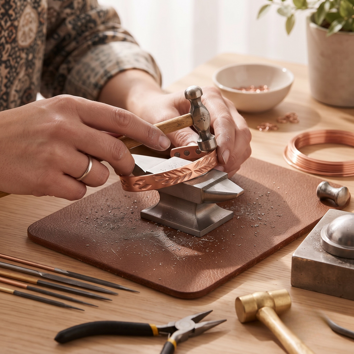 Patricia's Eclipse Copper Bracelet