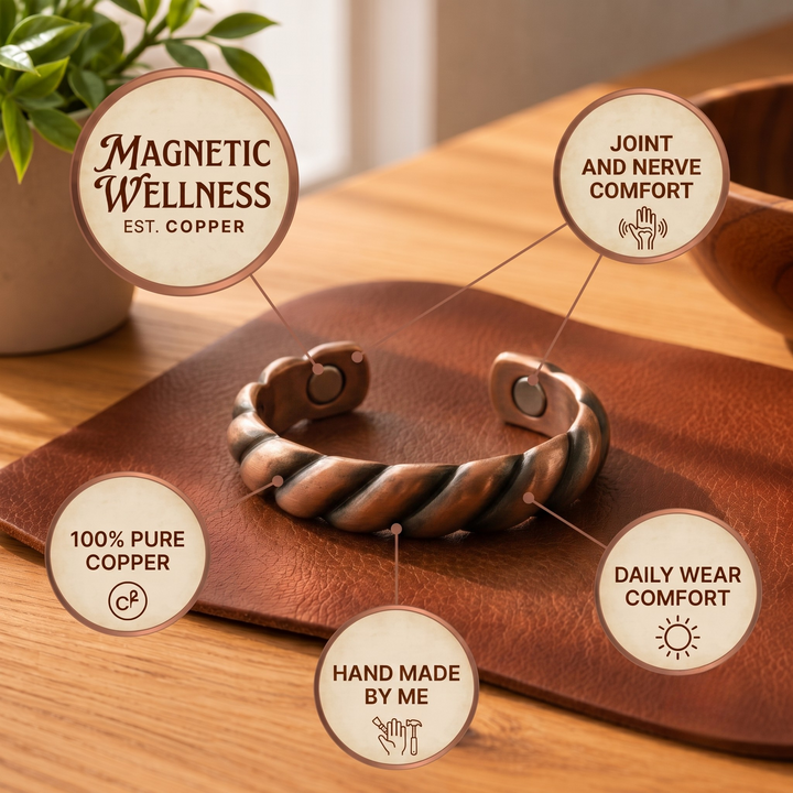 Patricia's Barley Copper Ring