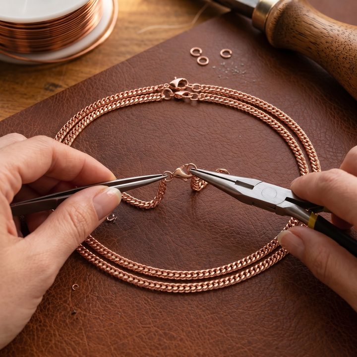 Patricia's Chain Copper Necklace