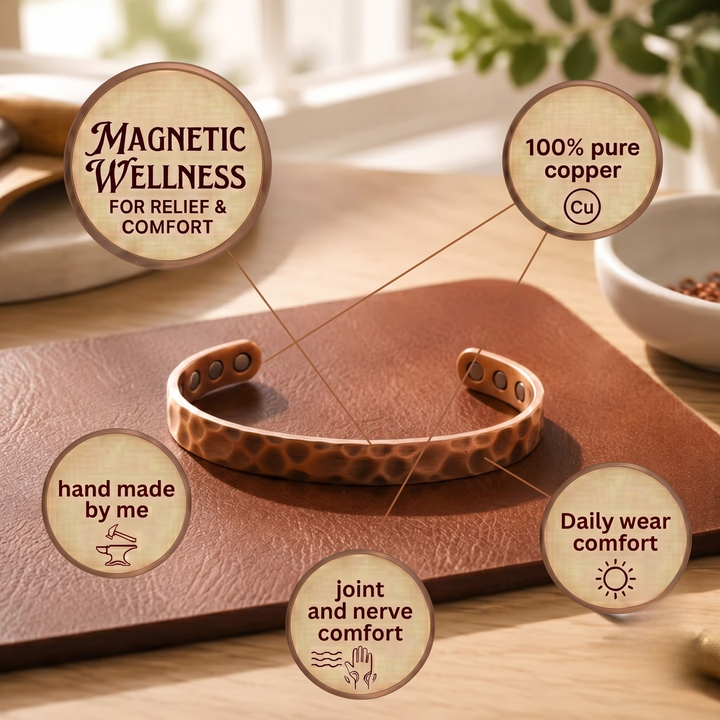 Patricia's Plow Copper Bracelet
