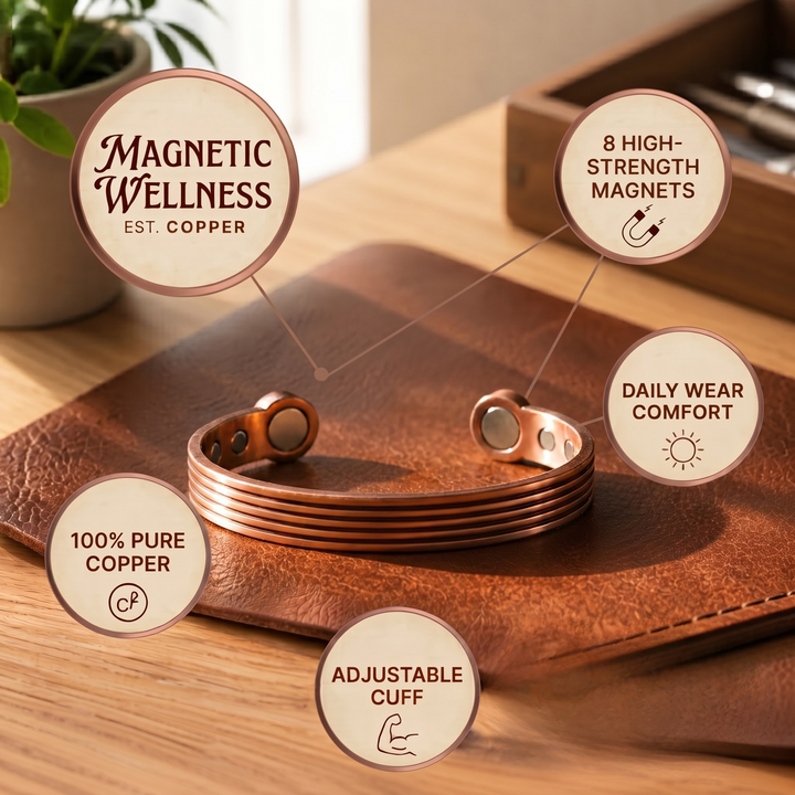 Patricia's Crag Copper Bracelet