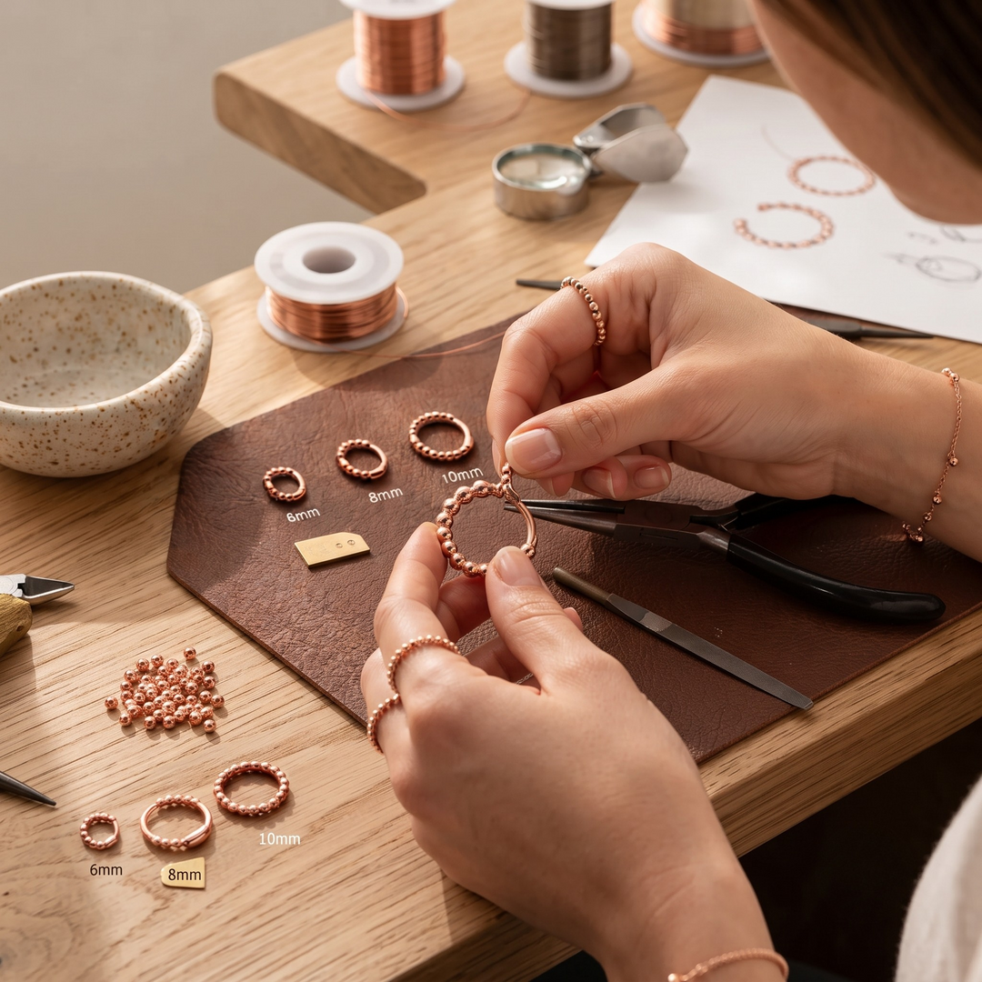 Patricia's Smal Copper Earrings