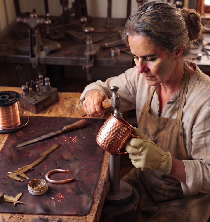 Patricia's Copper Mug 350ml