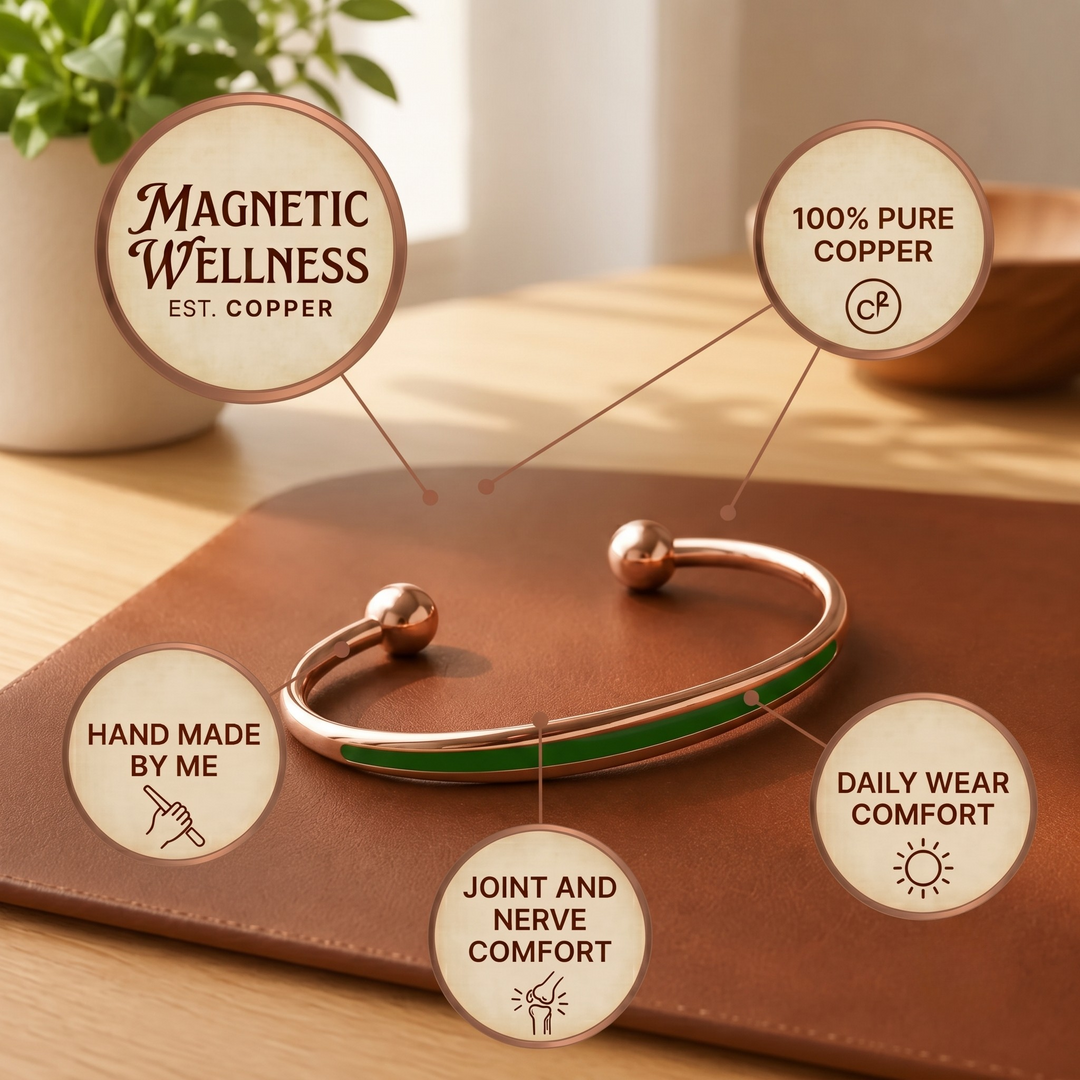 Patricia's Globe Copper Bracelet