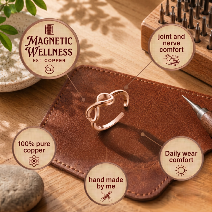 Patricia's Loop Copper Toe Ring