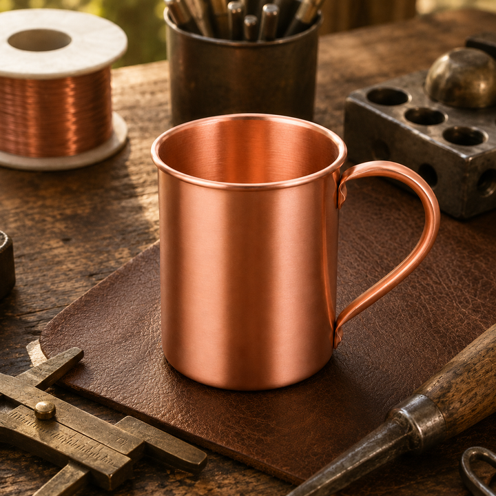 Patricia's Copper Plain Mug 400ml