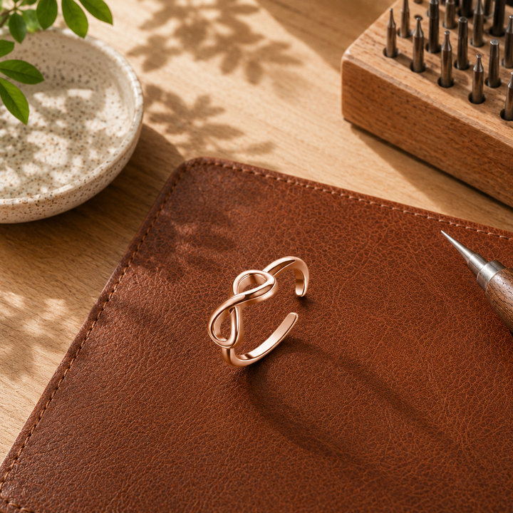 Patricia's Loop Copper Toe Ring