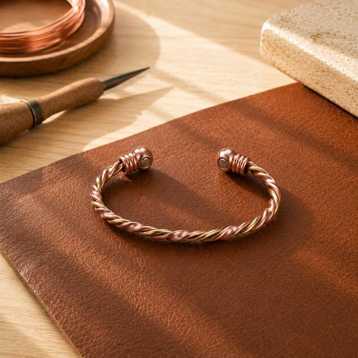 Patricia's Twine Copper Bracelet