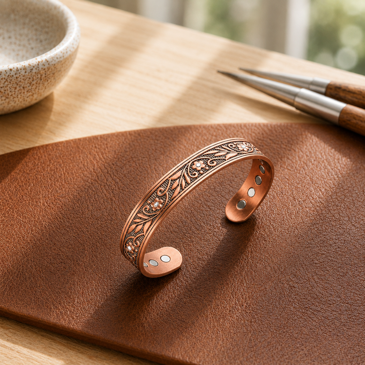 Sprig Copper Bracelet