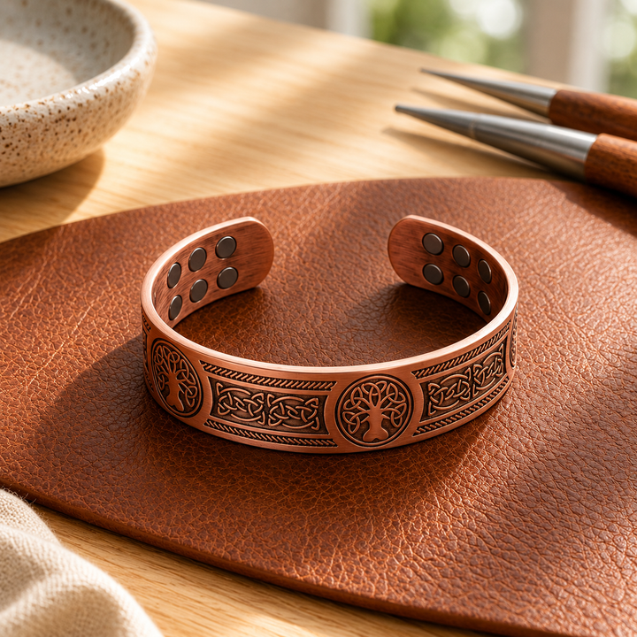 Patricia's Bough Copper Bracelet