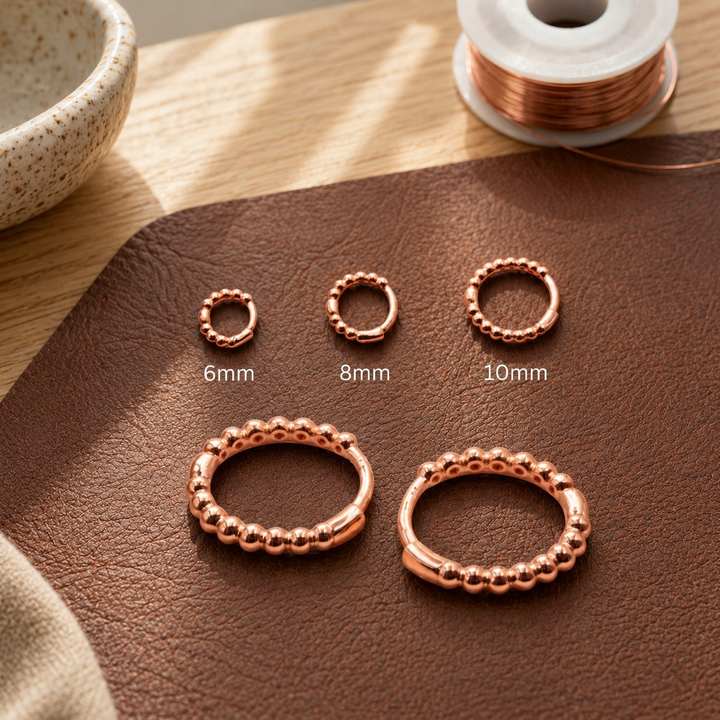 Patricia's Smal Copper Earrings