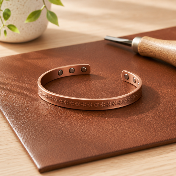 Patricia's Eave Copper Bracelet