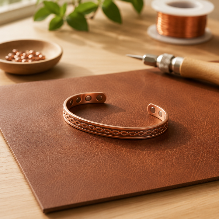 Patricia's Dot Copper Bracelet