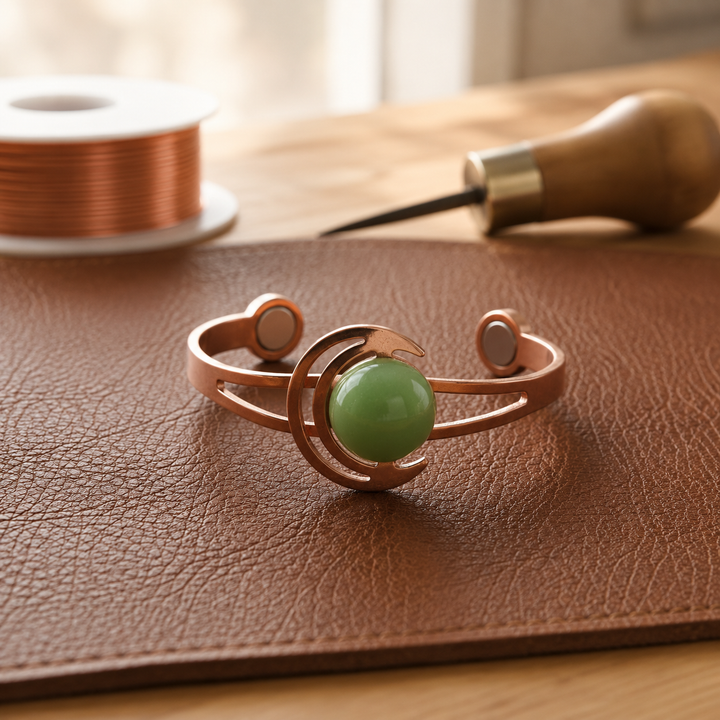 Patricia's Crescent Copper Bracelet