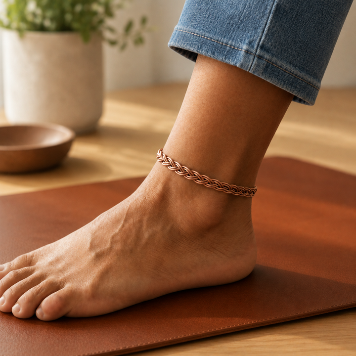 Patricia's Strand Copper Anklet