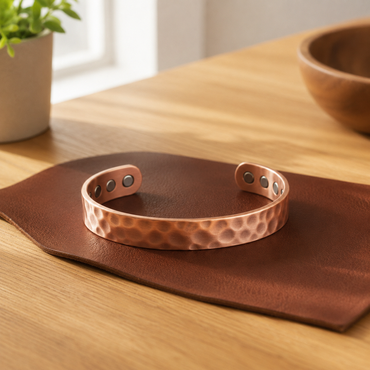 Patricia's Dimple Copper Bracelet
