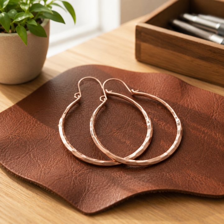 Patricia's Catkin Copper Earrings