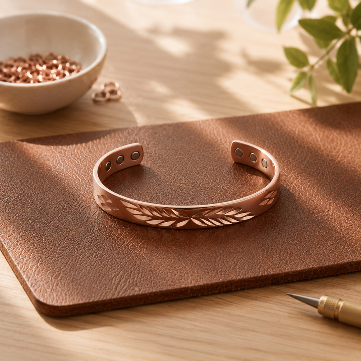 Patricia's Eclipse Copper Bracelet