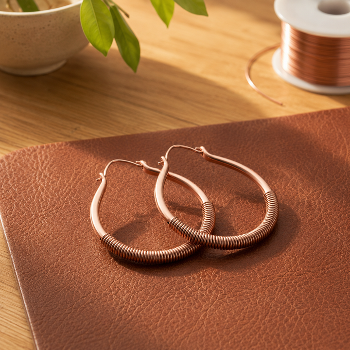 Patricia's Brook Copper Earrings