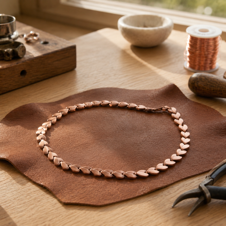 Patricia's Bramble Copper Necklace