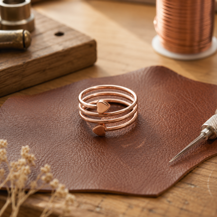 Patricia's Shelter Copper Ring