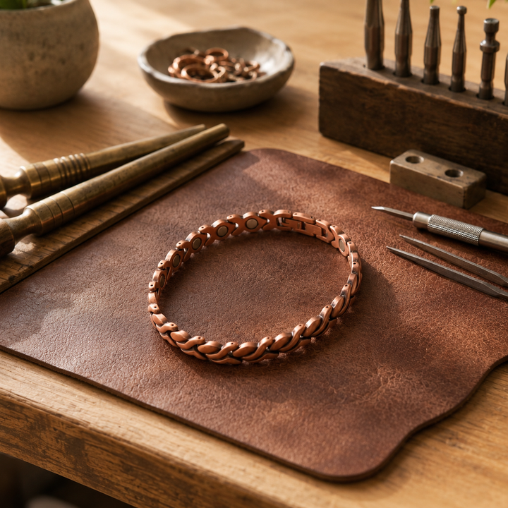 Patricia's Knoll Copper Anklet