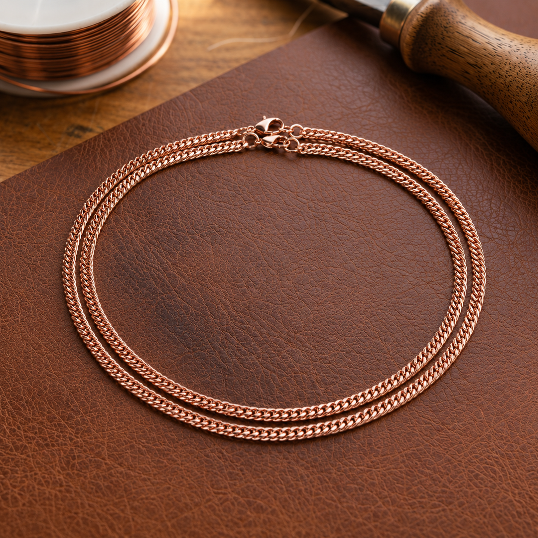 Patricia's Chain Copper Necklace