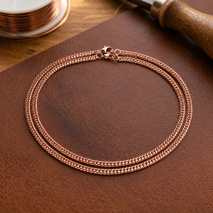 Patricia's Chain Copper Necklace