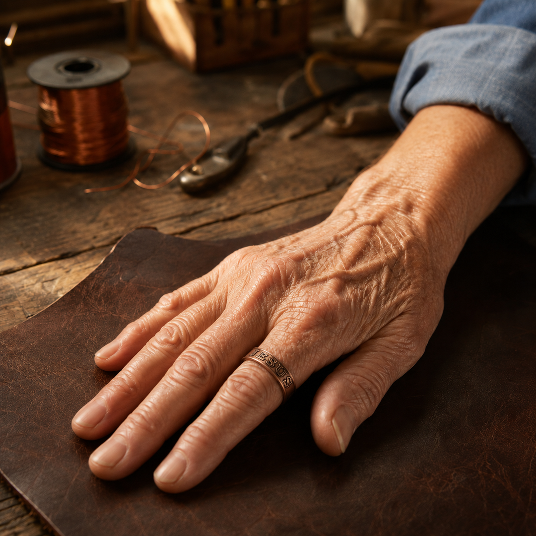Patricia's Grace Copper Ring
